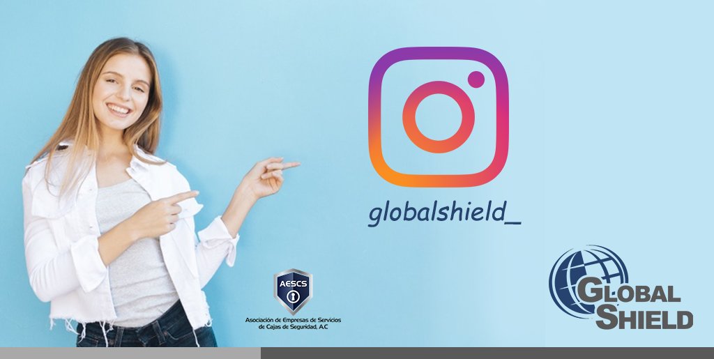 Únete a nuestras redes sociales #GlobalShield 🌐😉📲
¡Síguenos en Instagram! 👉bit.ly/2Ml2fNY
#CajasdeSeguridad #RentaCajasdeSeguridad