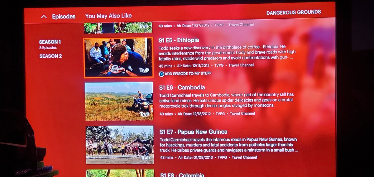 YES!!!! I found my favorite reality show #DangerousGrounds #ToddCarmichael of <a href="/LaColombeCoffee/">La Colombe Coffee</a> on <a href="/hulu/">Hulu</a> !!!! #Coffee