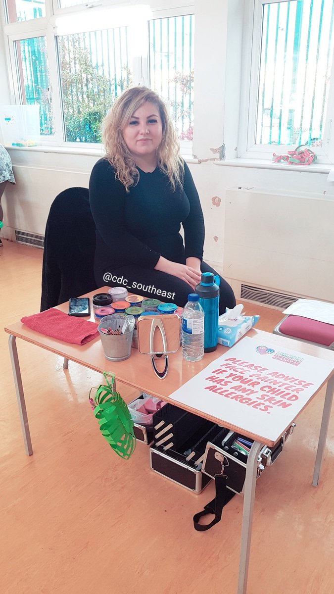 cdc_southeast's tweet photo. Thank you to our lovely facepainter 😍
@ManorfieldPri @PopLimeHealth 
#communitiesdrivingchange #communitycapacitybuilding #participatorybudgeting #strengtheningcommunities #towerhamlets https://t.co/LO6RWP5iXE