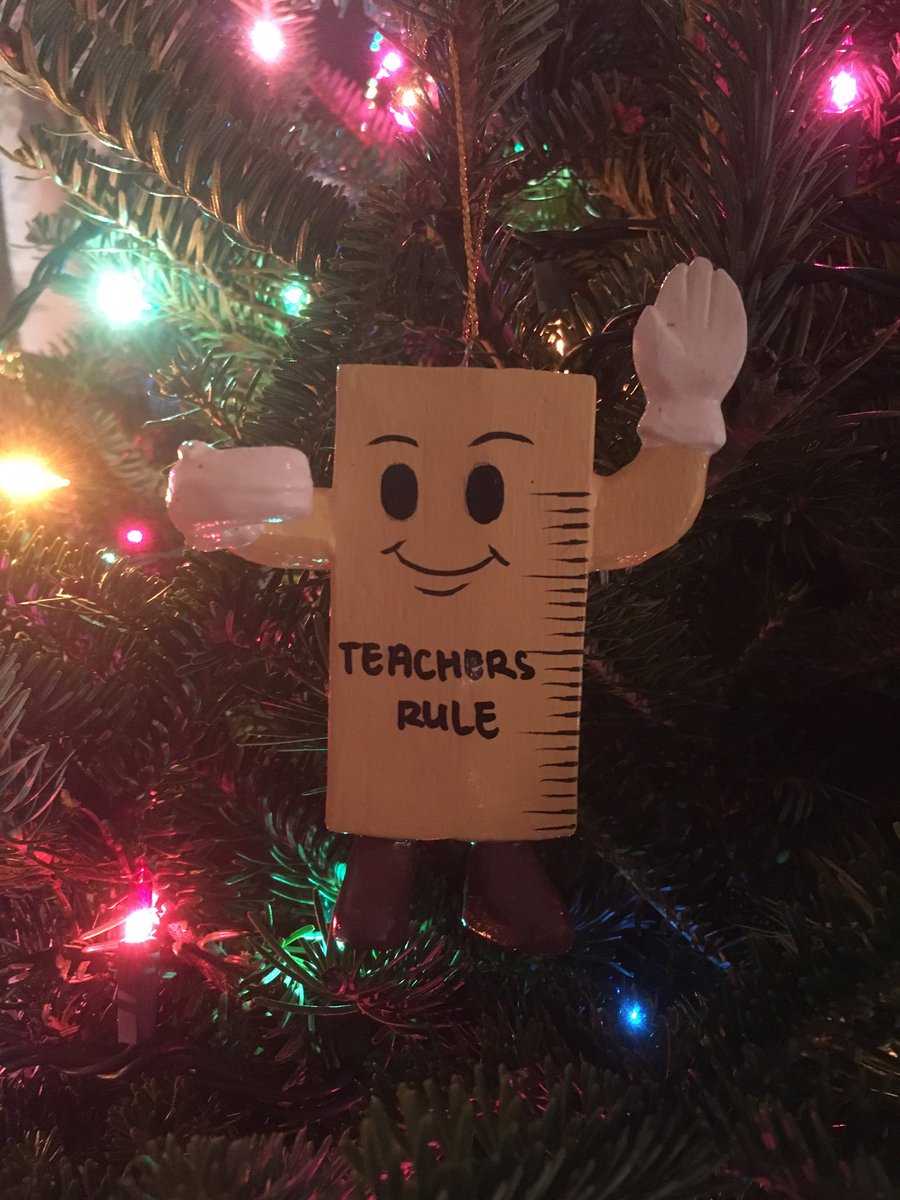 mathgeekSuzanne's tweet image. One of my many favorite ornaments. 😊