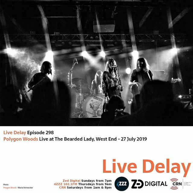 Feast your ears on the psych-rock delights of <a href="/polygonwoods/">Ronny Dewaele</a> this week on Live Delay, recorded live at @thebeardedladywestend back in July!

Sunday - 7pm on ZED Digital
Thursday - 9am on 4ZZZ 102.1FM ift.tt/2Pm8x1f