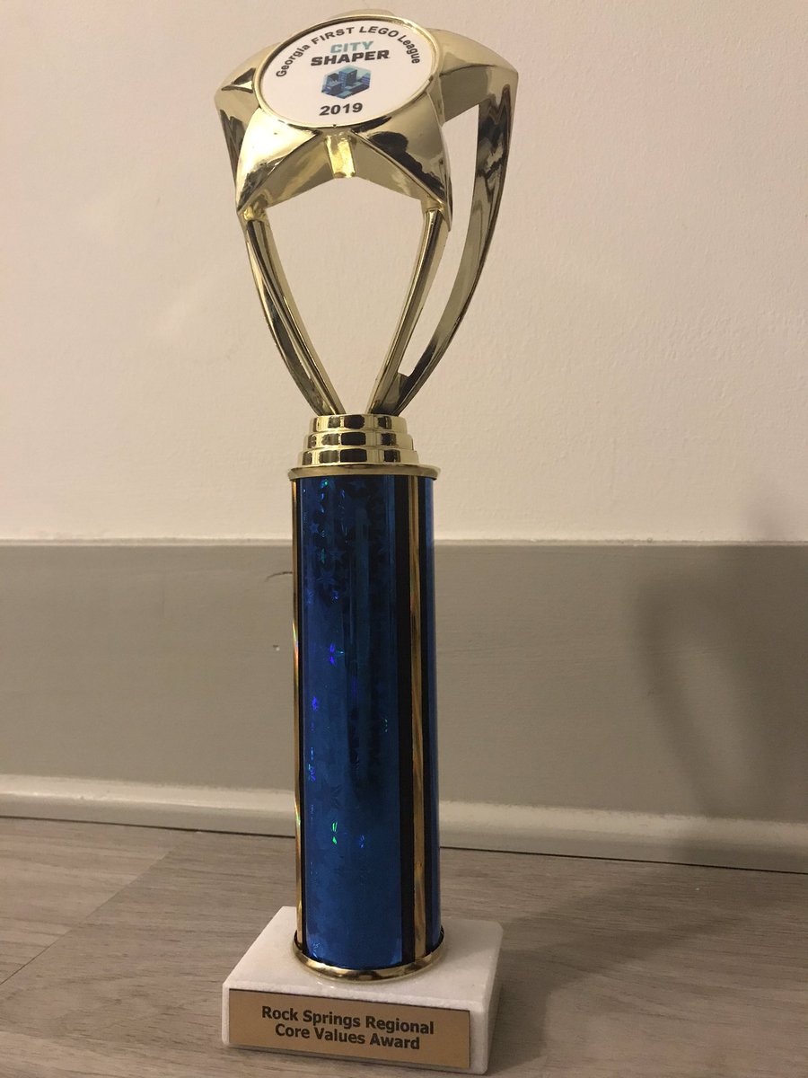 We had a long day and they enjoyed every minute. In the end, it all paid off. Robosharks brought home the Core Values award! <a href="/ShakeragElem/">Shakerag Elementary</a> <a href="/firstlegoleague/">FIRST LEGO League</a> #FLL #robotics