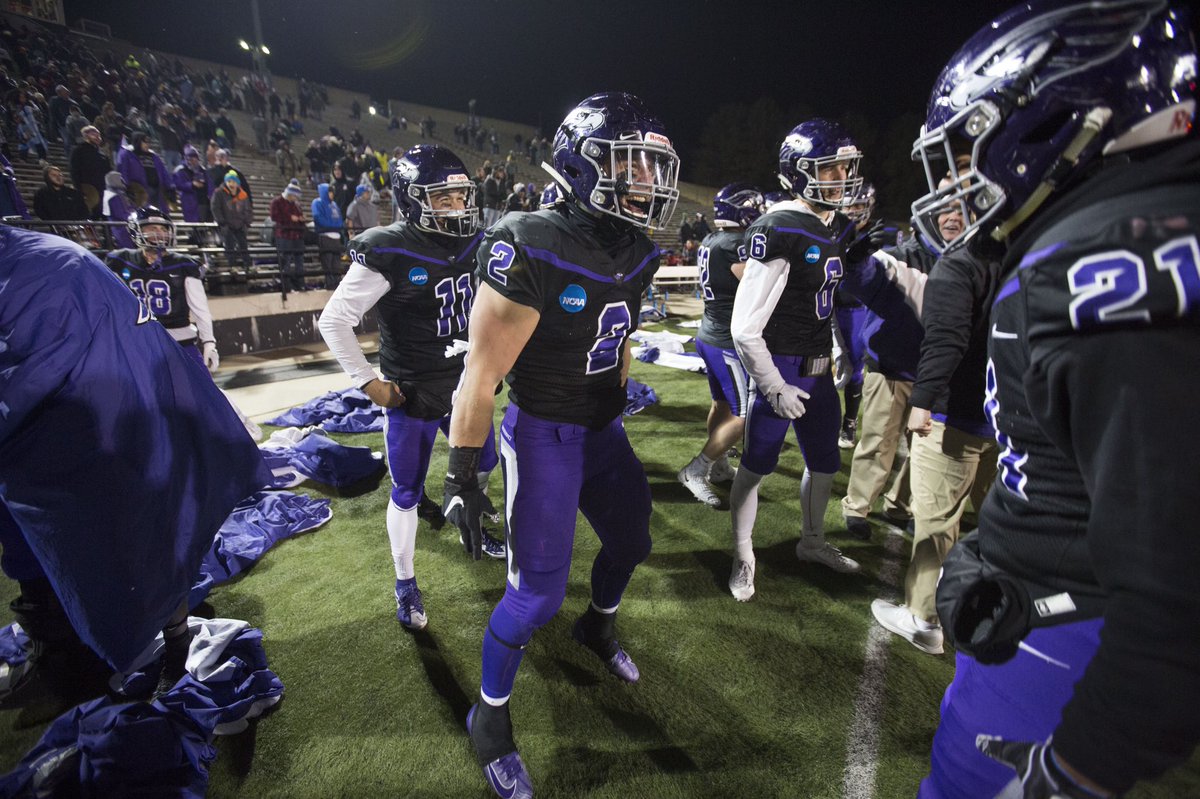 WarhawkFootball's tweet photo. That Stagg Bowl bound feeling. (📷: UW-Whitewater/Craig Schreiner)

#d3fb | #PoundTheRock https://t.co/RUgnYfo2RN