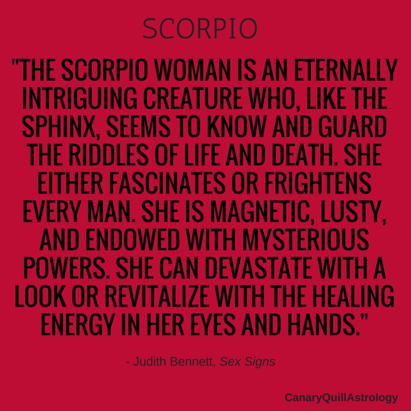 #Scorpio. 