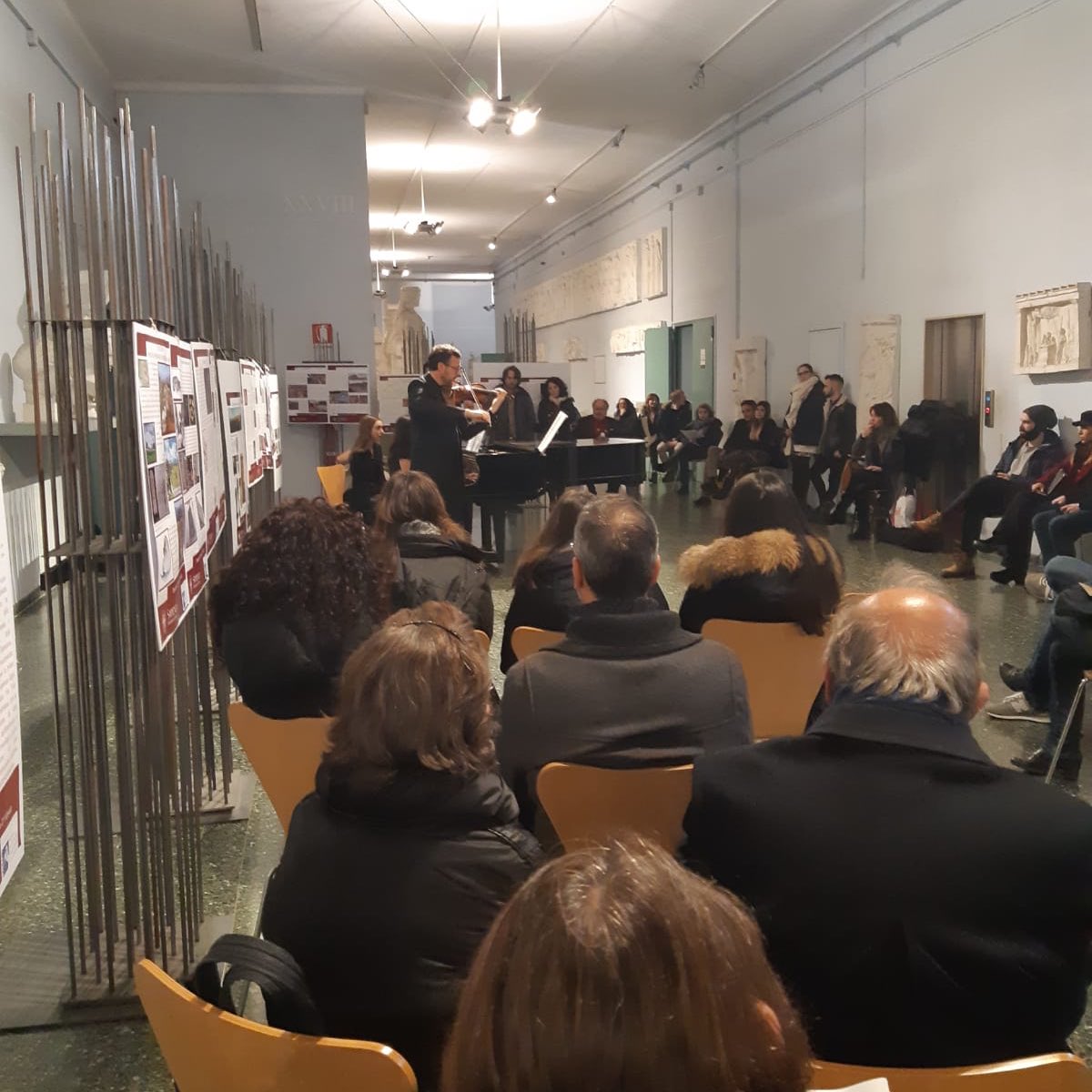 SapienzaRoma's tweet photo. #now: "Musei in musica 2019" alla Sapienza, musica da camera di Musa Classica al Museo dell’Arte classica (ora, Ed. Lettere)
#MUSica19 #MuseiInMusica #museiSapienza #Mac_Sapienza #musicaSapienza #MusaClassica https://t.co/dbn452omzB