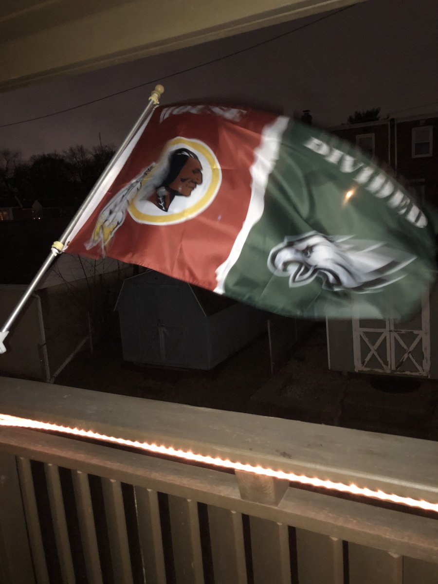 Tomorrow is going to be fun at the Torchia house lol #HTTR #BeatPhilly #Redskins #FightUntilTheEnd @Redskins