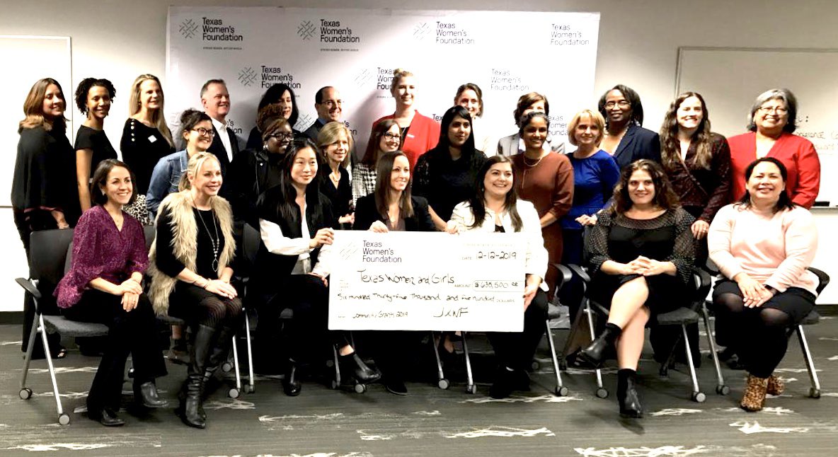 POETICPersists's tweet photo. Thank you to @texaswomensfdn and Hispanic 100 Giving Circle for your generous grant that will increase our impact to end the cycle of re-victimization for vulnerable girls in Dallas. 
#StrongWomenBetterWorld 
#TransformTexas
#UntilEveryGirlisEquallyValued https://t.co/PxgdPL0rF3