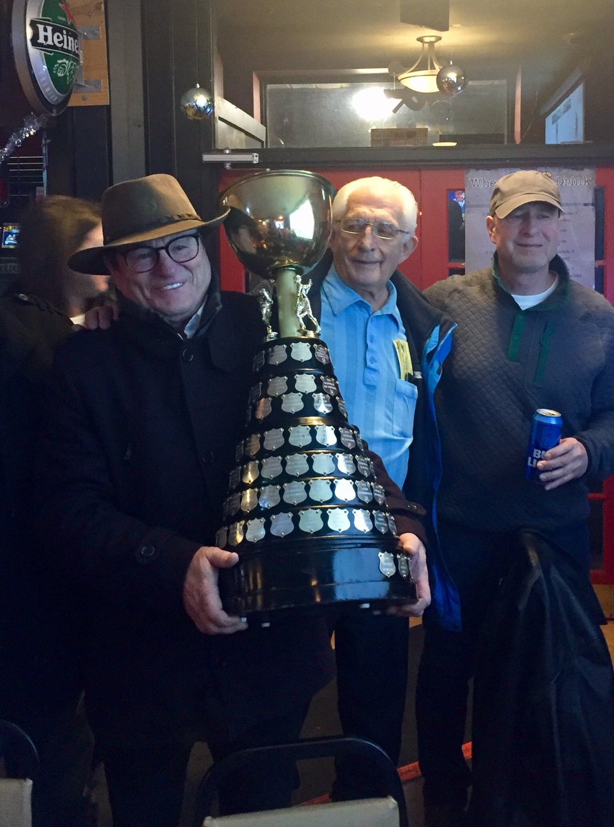 Laker Alumni Christmas party. Sticks Sports Pub. With Laker greats Johnny Davis and Bruce Olgivie. 68th Birthday as well. #Lakers, #Sticks #Sports Pub, #Mann Cup, #Lacrosse, #Major Series Lacrosse, #CLA