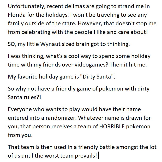 AhoyJakey_'s tweet image. A little holiday idea :D

#PokemonSwordandShield #dirtysanta #pokestreamer #twitchstreamer #twitchaffiliate #SmallStreamersCommunity #SmallStreamersConnect 

@poopMatic @ShinyHunterSam_ @PomPrincess_ @KujoGames_ @lovelycoris @MissMeowsi @victordalight @calonyr11  @SammySnowTV
