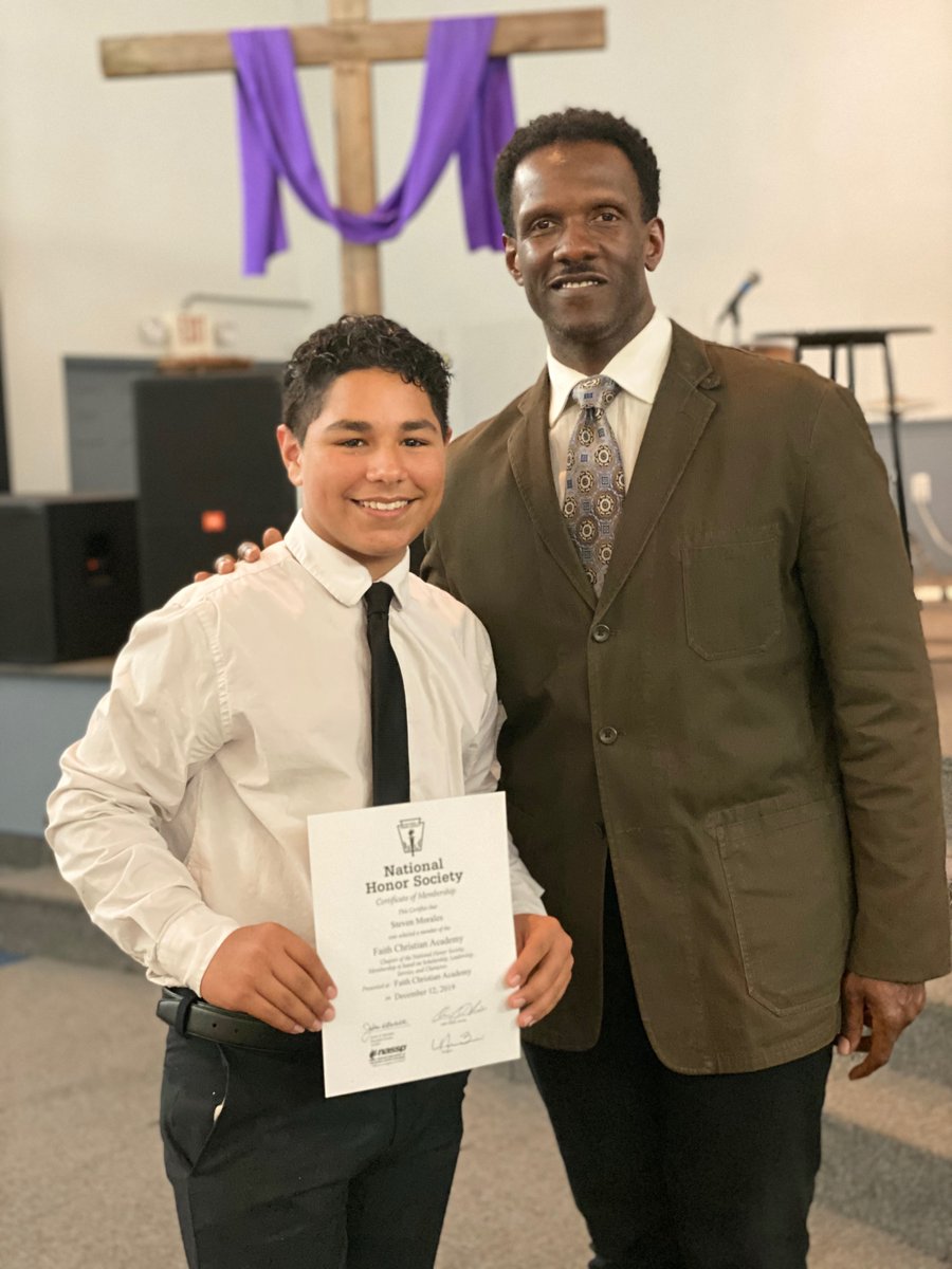 FCAPC's tweet image. Congratulations to Steven M for being inducted into the FCA NJHS Chapter! Hats off to you!