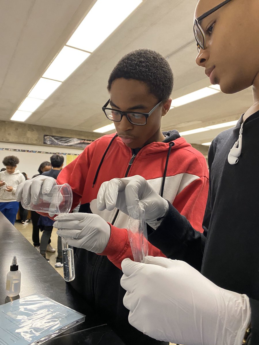 YonkersMHS's tweet photo. 8th grade Living Environment lab with Mrs. Williams. #SWBAT: model diffusion through a membrane. @YonkersSchools https://t.co/a6OyHim0JU