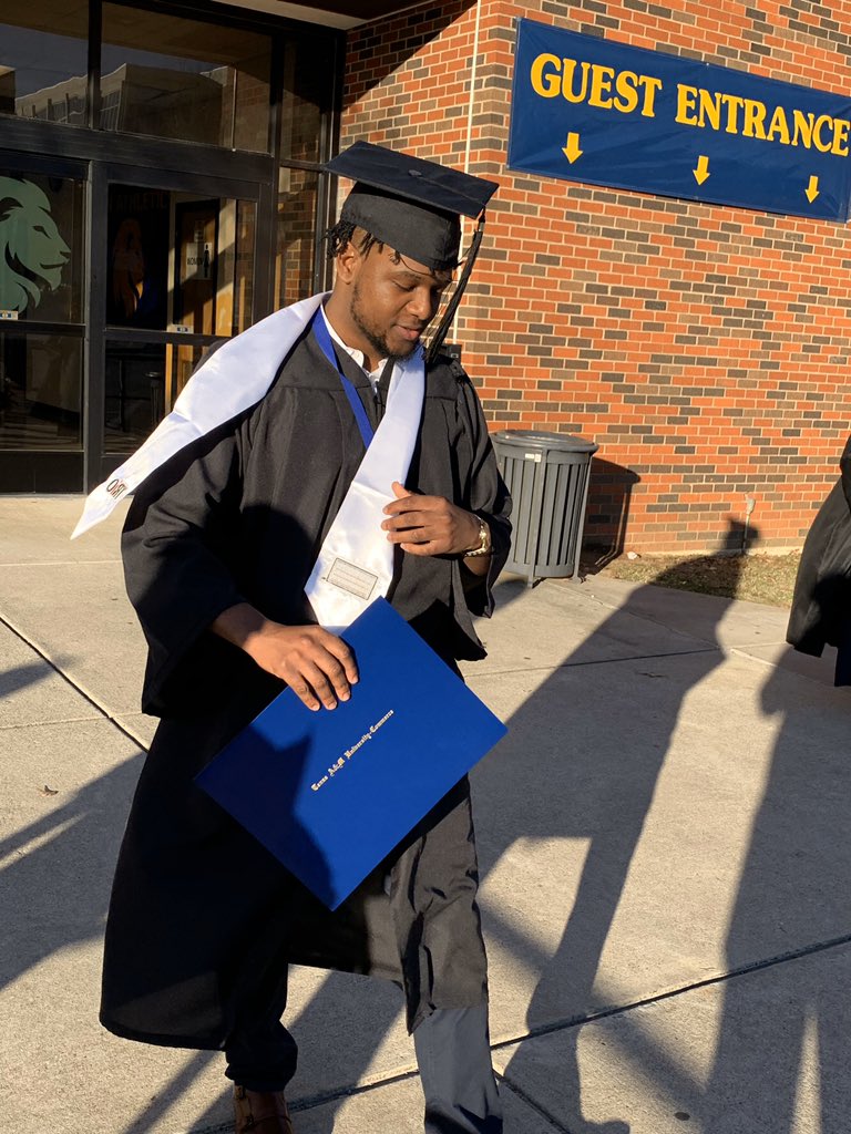 1ts_aj's tweet photo. The road wasn’t easy but damn was it worth it. Thank you to everybody who supported me! Got my bachelors of science in global eLearning, after not knowing what I wanted to do in my life, I knew that god had something in store for me. But the work doesn’t stop here. https://t.co/oFJNgfsSKV