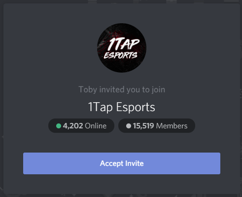 1TapEsports's tweet photo. We still have room for more amazing people in our 1Tap Discord community: https://t.co/QvvKJ4eBYQ 😉
#1Tap https://t.co/5ADAO2m9hS