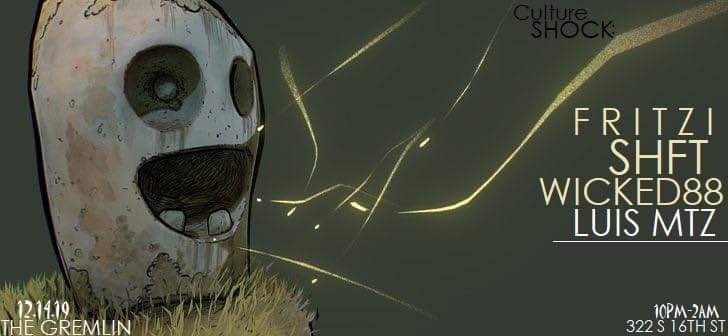 Tonight join us for our Saturday Pizza Party. Personal Pies made from scratch!! Tonights line up starts at 10pm No cover. #cultureshock