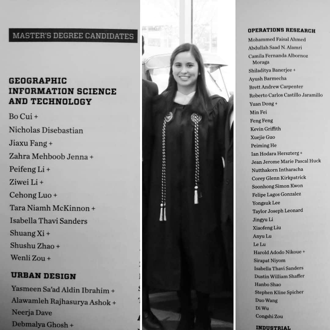 I_T_Sanders's tweet photo. This weekend I got an MS in OR &amp; an MS in GIST. My brother Eli got a BS in Econ with a History minor. We're proud to be @GeorgiaTech Alums! 👨‍🎓👩‍🎓🐝 @GeorgiaTechISyE
@GaTech_Planning @GATechEcon
P.S. Still working on my PhD, just learning bonus skills to improve the research 😉 https://t.co/0WRIEMYobc