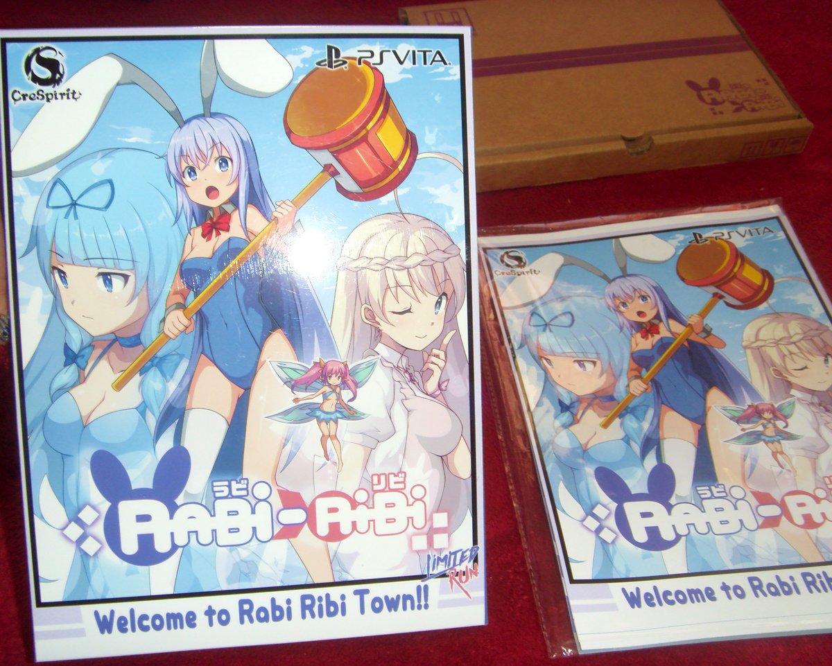 I feeling sad seeing my Rabi-Ribi copy+bundle without box, so I end up ...