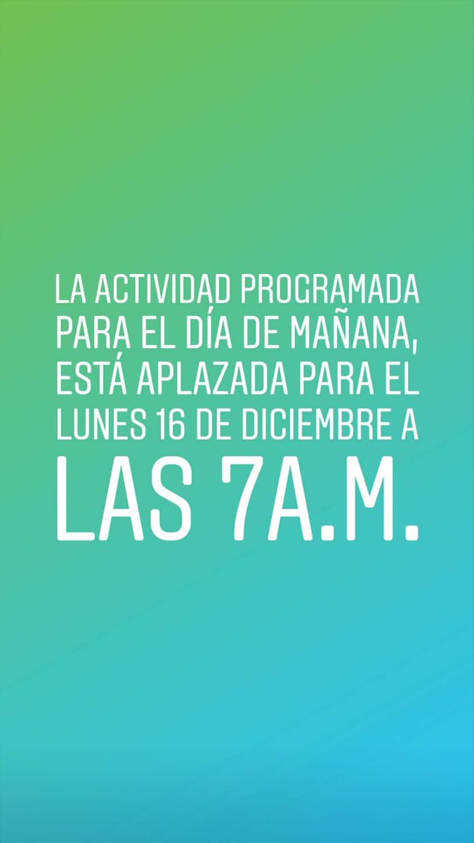 nataliaqvedo's tweet photo. Aún tienes tiempo de sumarte ➕💚 https://t.co/5Q6xvYPgEm