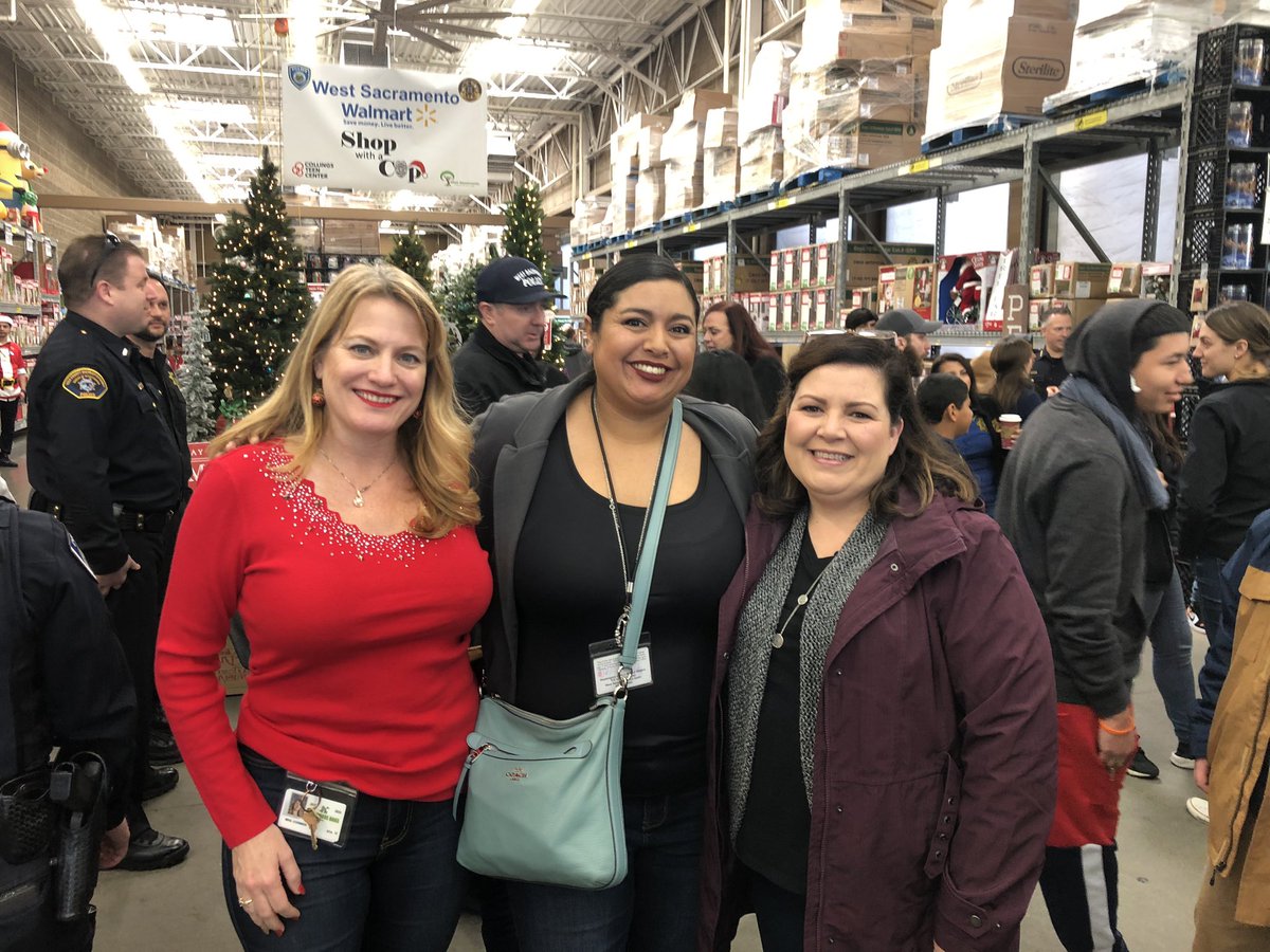 Joining our students at the Shop with a Cop event hosted by WSPD in conjunction with <a href="/Walmart/">Walmart</a> Such a great event for our students! #SeasonofGiving <a href="/WUSDK12/">WUSD</a> <a href="/zErinCormier/">Erin Cormier</a> <a href="/Yolanda_Saca/">Yolanda_Saca</a>
