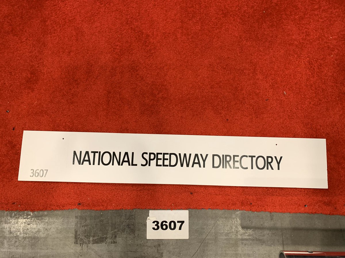 racetrackbiz's tweet photo. Its a wrap - another Performance Racing Industry show in the books!   Great to see everyone at the NSD Speedwaysonline booth!  #RTBC2019  @racetrackbiz https://t.co/VRcBQb9Mb8