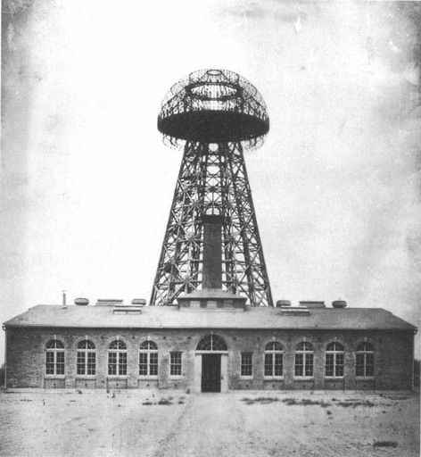 So what was Tesla doing at Wardenclyffe tower? en.wikipedia.org/wiki/Wardencly… I think the idea was this: the ground conducts electricity so it reflects EM radiation. The ionosphere has enough free electrons to conduct electricity so it also reflects EM...
