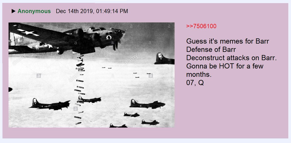 30) One of our tasks in the coming months will be to defend Bill Barr on social media.