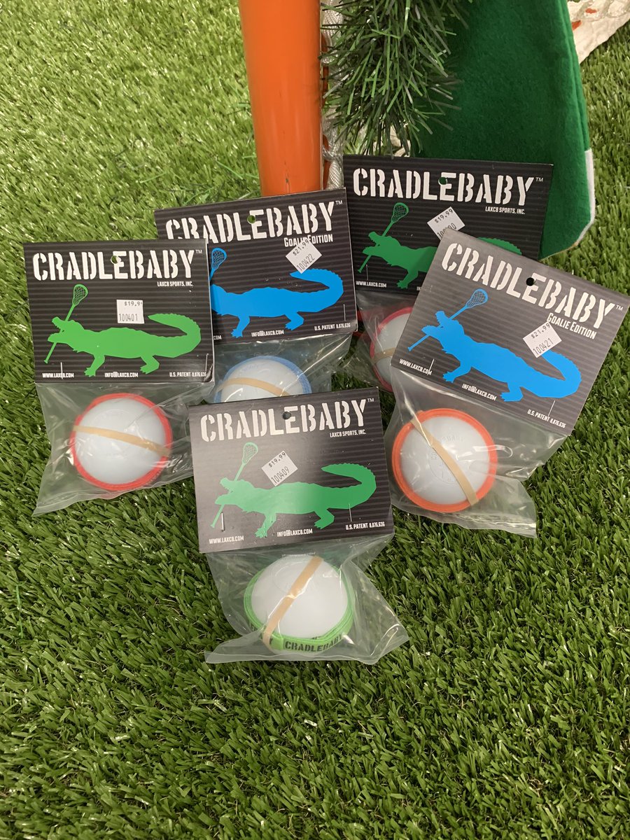 <a href="/LaxCB/">Cradlebaby</a> just in! Come check’em out! Player and goalie styles in an assortment of colors!