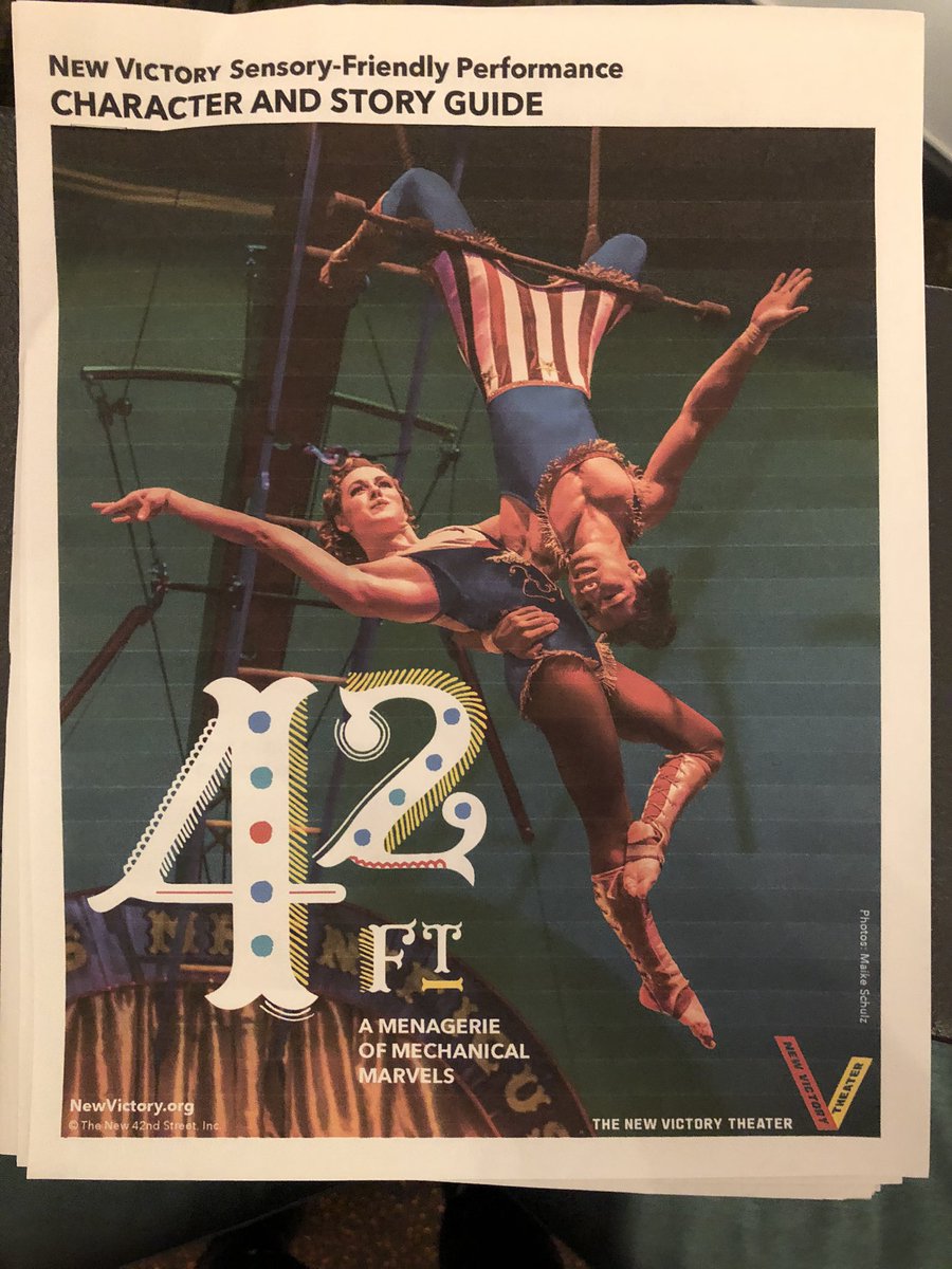 We are having a blast with our new friends <a href="/CirqueMechanics/">Cirque Mechanics</a>! Thanks <a href="/NewVictory/">New 42 / New Victory</a> for hosting tonight’s #autismfriendly show!