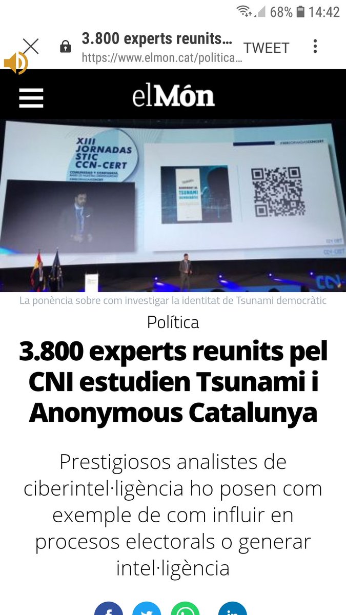 Jaume752's tweet image. El CNI flipa