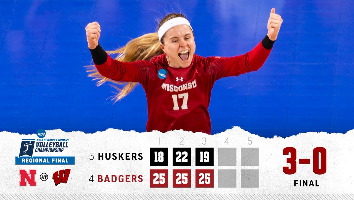 Wisconsin Volleyball tweet media