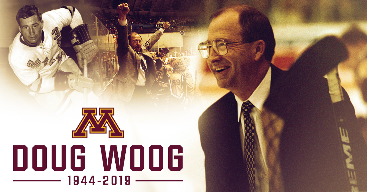 GopherHockey's tweet photo. Always and forever a Gopher. 

As a player and as a coach, Doug Woog encompassed what Pride on Ice means, and his impact on the game will never be forgotten. 

Our thoughts are with his family and loved ones. 

https://t.co/0jVoQEBZgJ https://t.co/05cci2uQsl