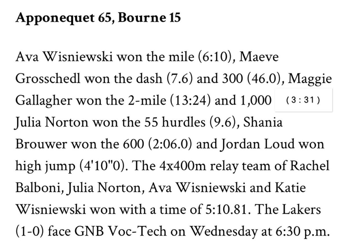 Apponequet XC/T&F tweet media