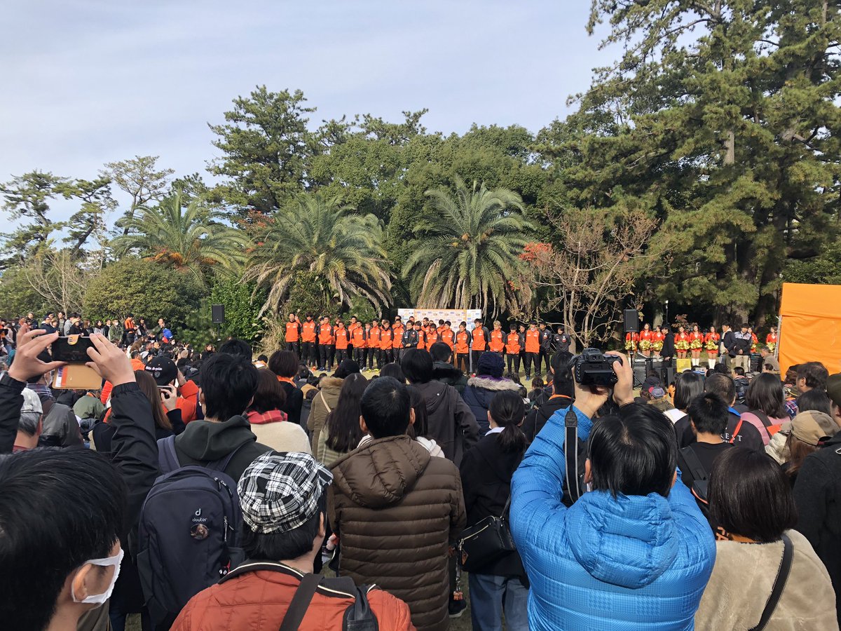 清水エスパルス公式 19応援感謝デーin三保 選手登場 この後 各ブースへ移動しファン サポーターの皆さんと一緒にイベントを盛り上げます Spulse エスパルス