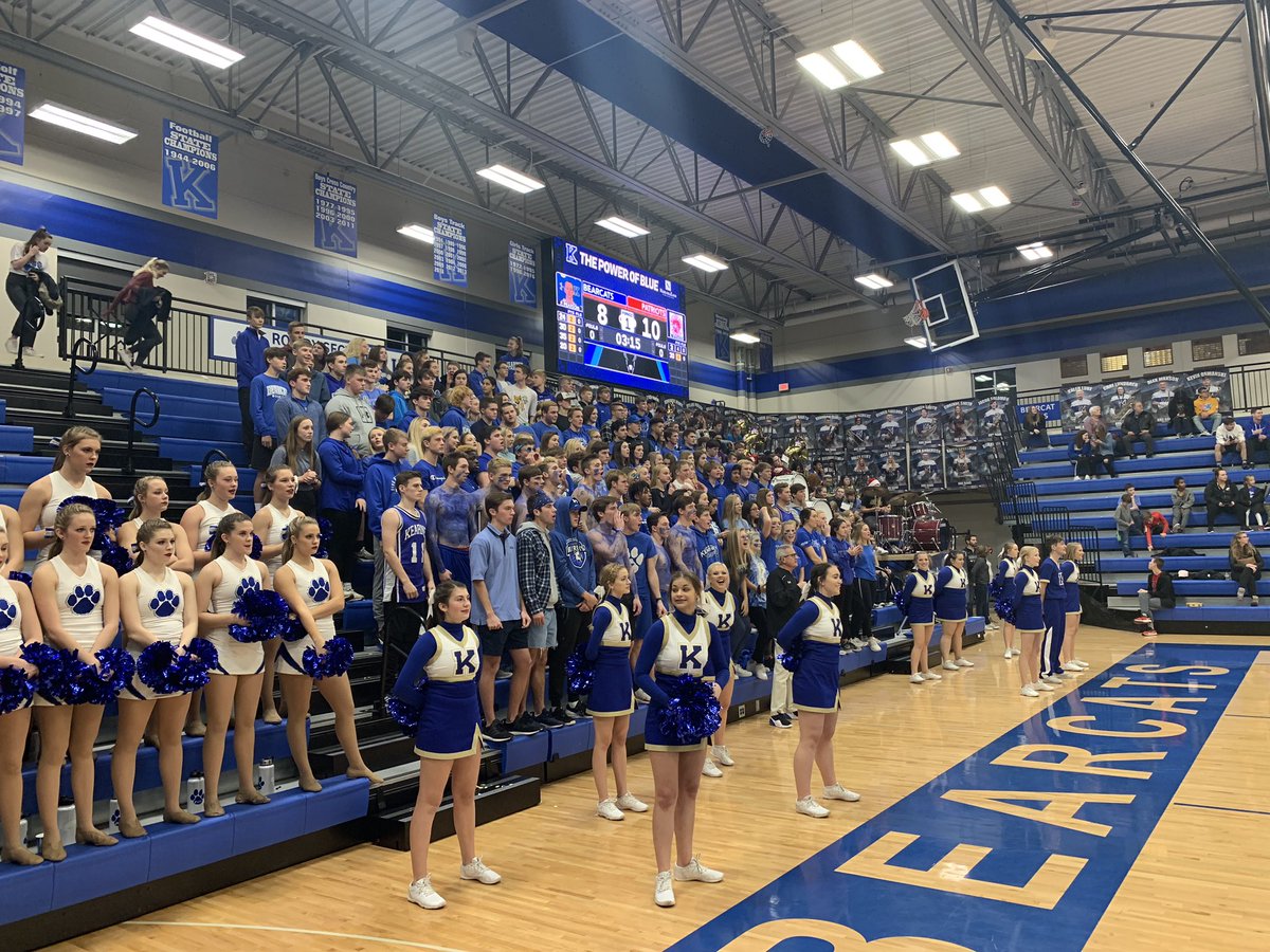 #9 Bearcats <a href="/KHS_BoysBBall/">KHS Boys Basketball</a> and Millard South <a href="/m_south_hs/">Millard South HS</a> tied up at 13-13 after 1st. <a href="/Loofe33/">C.M. Loofe, Ed. D</a>