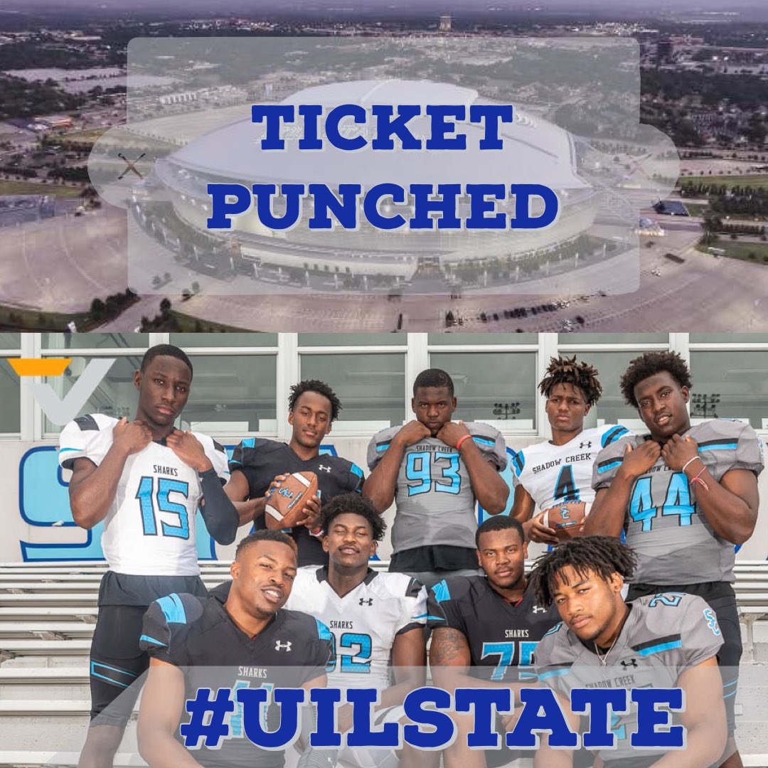 vypehouston's tweet photo. #UILState 6A/5A Football Championships #txhsfb
6A D1 / Sat. @ 3 p.m.
@Duncanville_Fb vs @NSNationFB
6A D2 / Sat. @ 7 p.m.
@DentonGuyer_FB vs @WLChapFootball
5A D1 / Fri. @ 7 pm
@SCSharkFootball vs @DentonRyanFball
5A D2 / Sat. @ 11 am
@MarshallBuffs vs @BearcatsofAledo https://t.co/6hYswRElkg