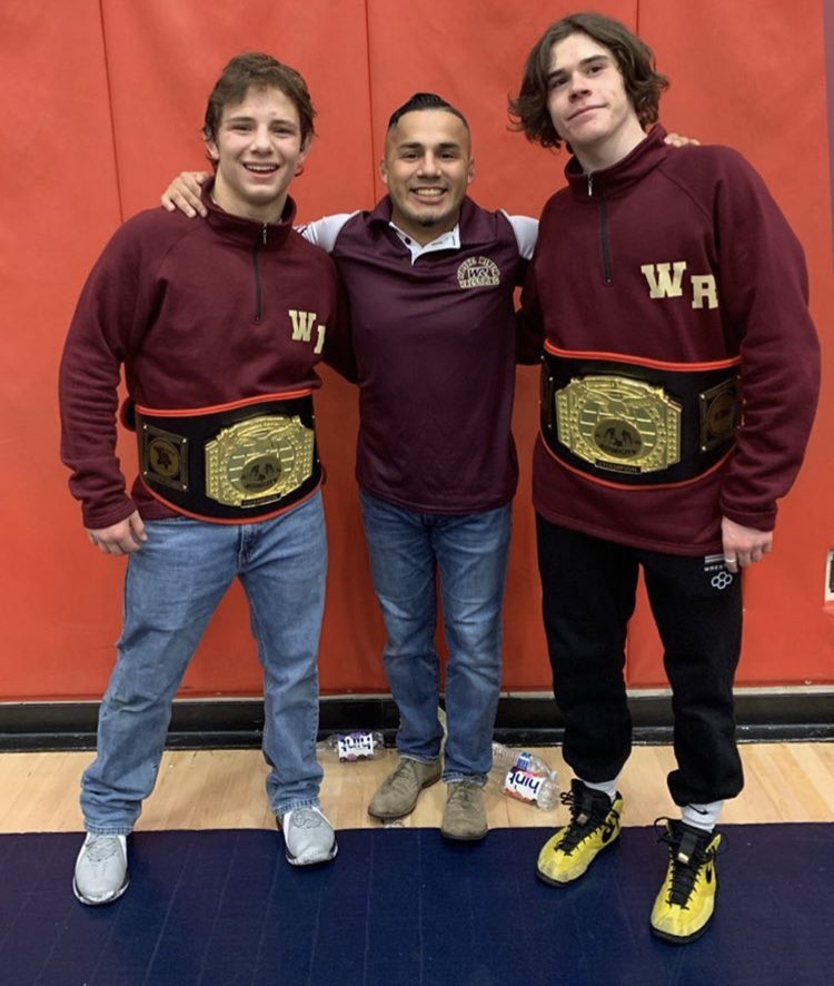 Gabe and Nate with the first place finish!