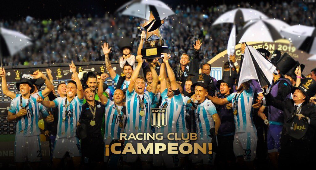 Sooooomos campeones!  Racing Club - Sitio Oficial