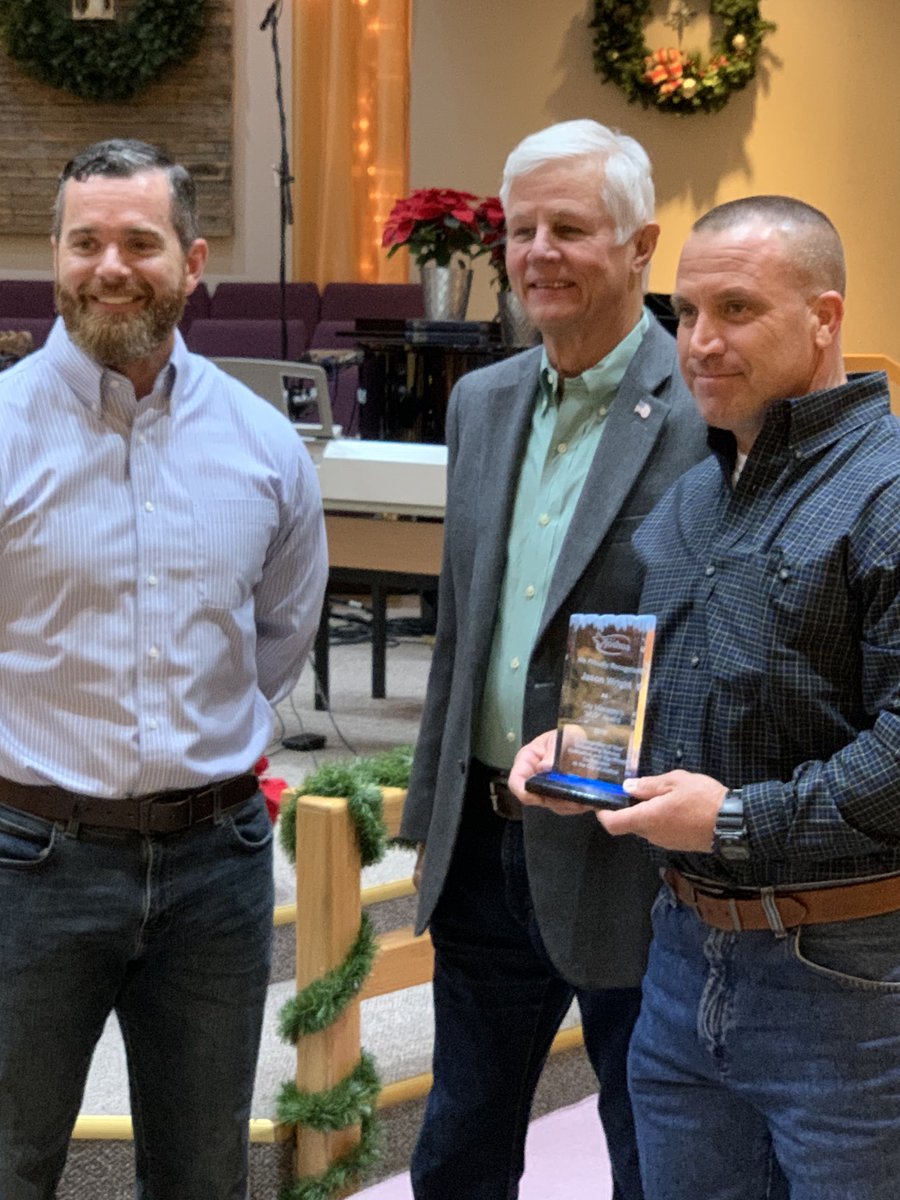Joshua_PD's tweet photo. Sergeant Wright was recognized tonight receiving the City Manager’s MVP award. https://t.co/5NJsDfRQct
