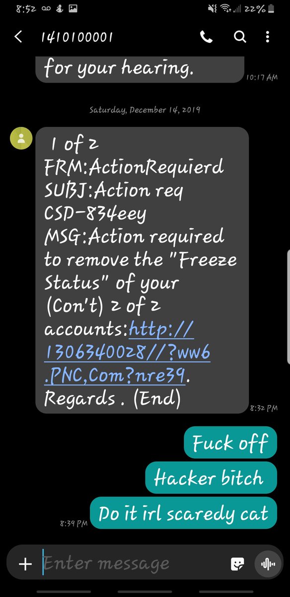 kittygotcake's tweet image. Me attempting to interact with a scam artist