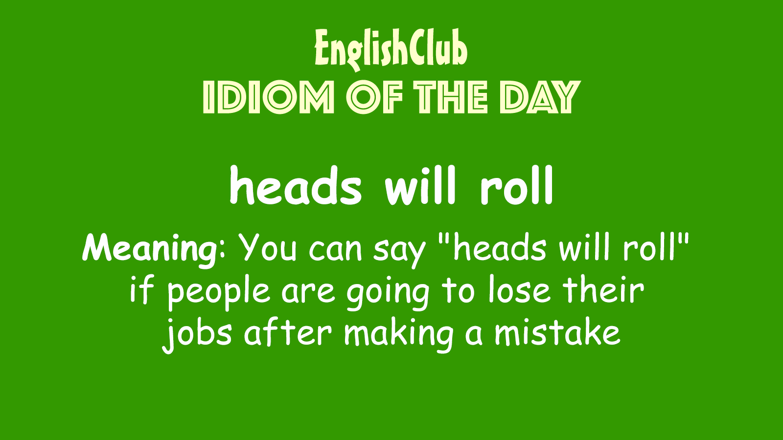 Heads will roll коды