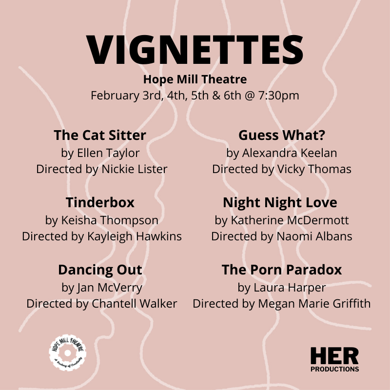 productions_her's tweet photo. Who's got their tickets? ๐ฅณโ๏ธ๐ฉโ๐ป
https://t.co/QKPcRGp4KS
#Vignettes #OnSale #NewWriting #AllFemale #HERProductions https://t.co/NkL4vPxO2c