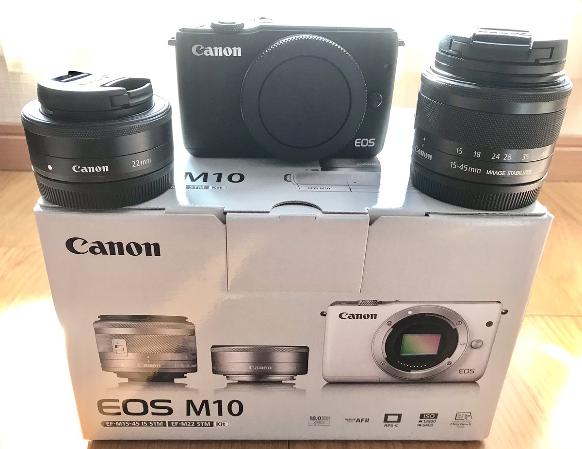 hawks_0331's tweet photo. サブサブ機が欲しくて
Canon EOS M10買いました📷

初のミラーレスカメラ📸

EF-M22mm F2 STM
EF-M15-45mm F3.5-6.3 IS STM https://t.co/9uCdRcYHBw