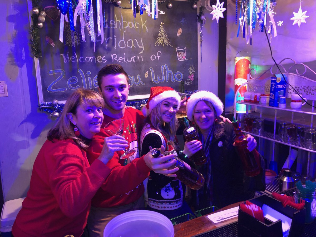 spiritsinzelie's tweet photo. Another great weekend!  Thank you friends for supporting SIZ! See you from 5 - 10PM, next Fri. &amp; Sat., Dec. 20 &amp; 21!  All proceeds benefit the Zelienople community. 🎅🏻🌲❤️ https://t.co/T8QvPimZBv