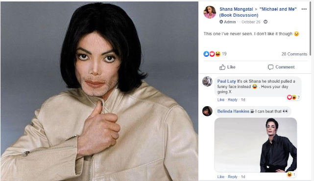 WhatAWebWeWeave's tweet photo. A thread on Shana's true thoughts and feelings when it comes to Michael. All of these comments and more can be found here-https://t.co/qHxqQYFFG1 #michaelandme https://t.co/2XdVmkt9i5
