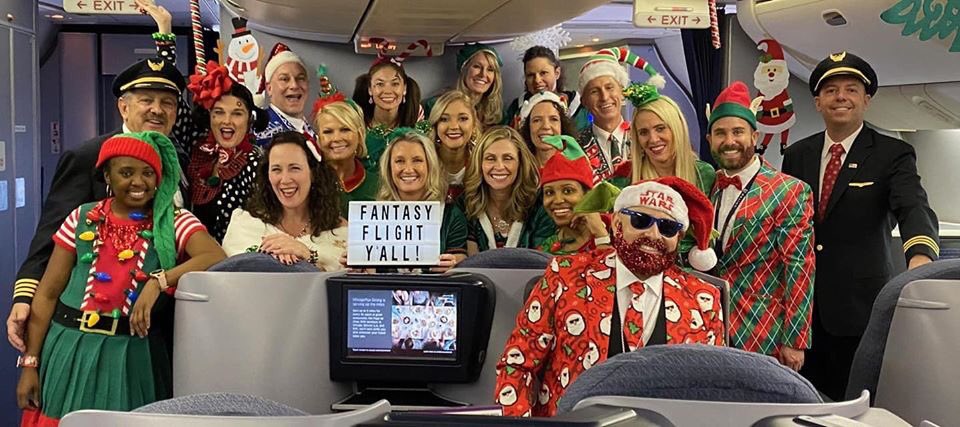 itizarry's tweet image. #UAIFSbaseIAH has such a fun group of flight attendants ✈️ @weareunited