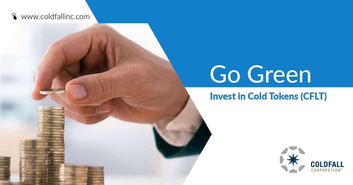 COLDFALL_CFO's tweet photo. With the world backing the green energy initiative, be part of the success bandwagon by investing in Cold Tokens (CFLT).
Visit: https://t.co/0dxtGFE0Xh
.
.
#ColdFall #ColdFallCorp #GreenEnergy #energy #environment https://t.co/2p7n08L6uU