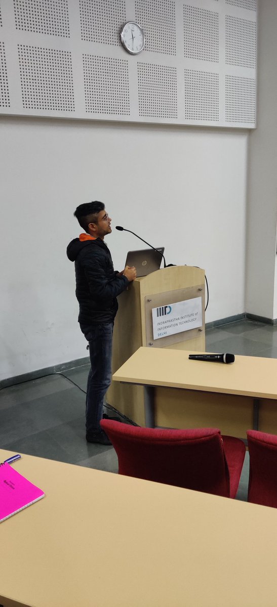 hcdiiitd's tweet photo. They are here for our undergrads @hcd_IIITD @IIITDelhi 
Dr @gabowd and Dr @aninddey 
Introduced by Dr @amanparnami 
#symposiumHCD 

Wait for insights https://t.co/mvbOVgfdDr