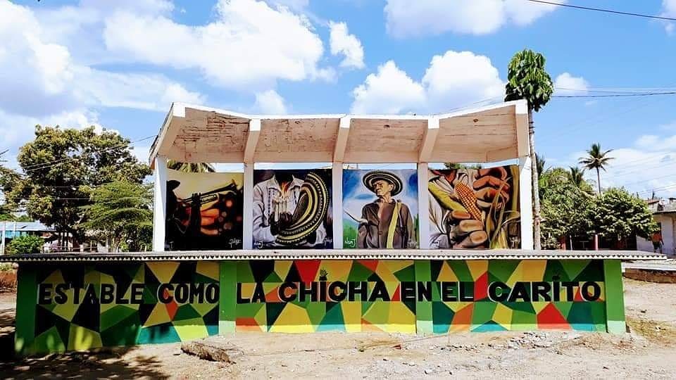 JuanTravesias's tweet photo. Obra de arte en #ElCarito, #Lorica autoría de los artistas locales, Naren Páez y Juan Diego Díaz en honor a las Fiestas Tradicionales los días 13, 14 y 15 de diciembre de 2019.
#BuenPlan yo invito!!
@AdrianaLucia https://t.co/wkZLHbJ0Ao