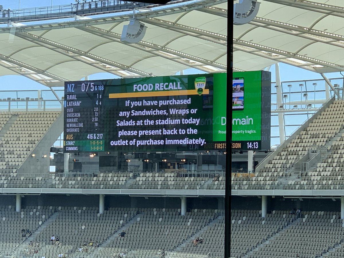 Ben Cameron S Tweet Well That S Not Good Optusstadium