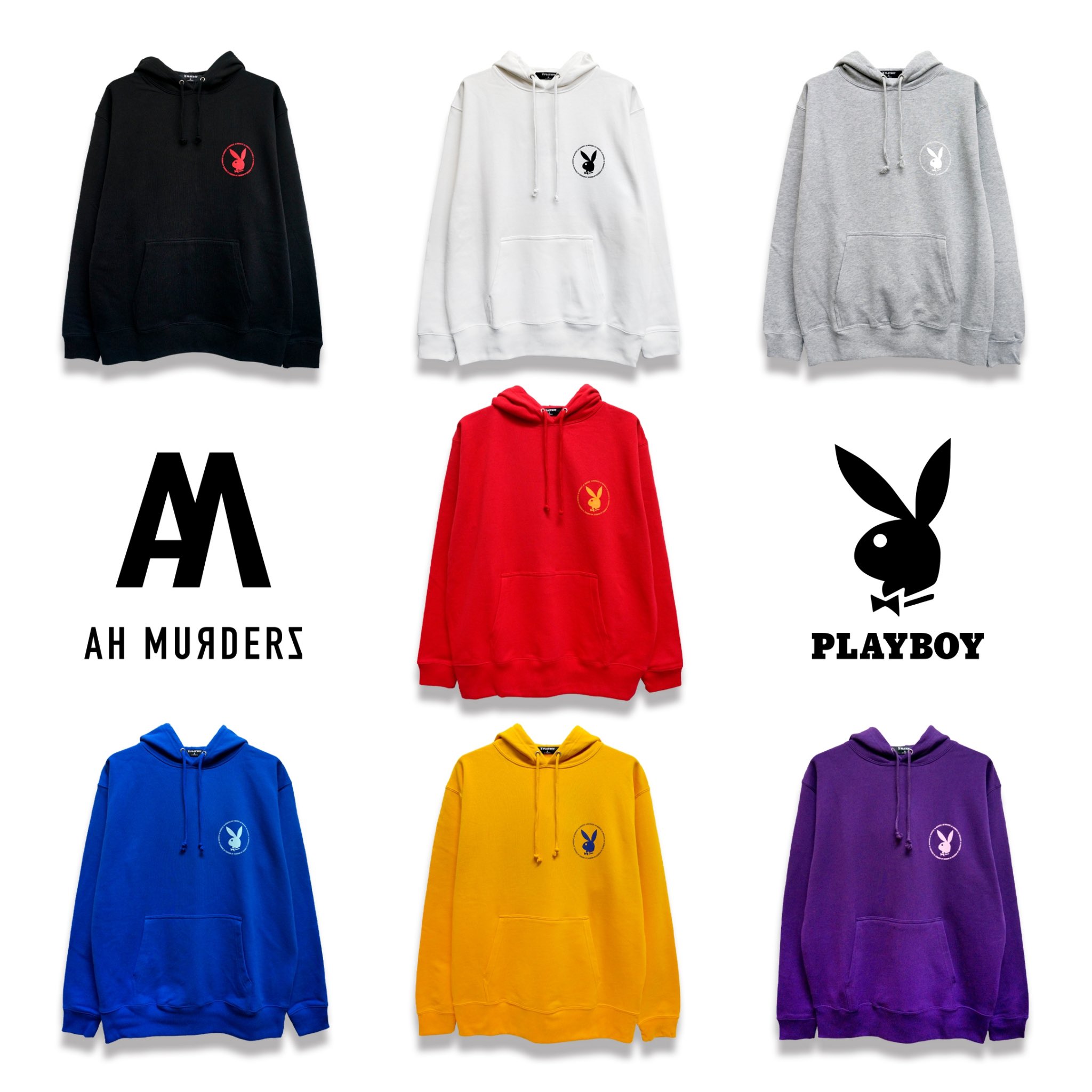 AH MURDERZ × PLAYBOY“Rabbit Head フーディXXL AhMurderz على X: 
