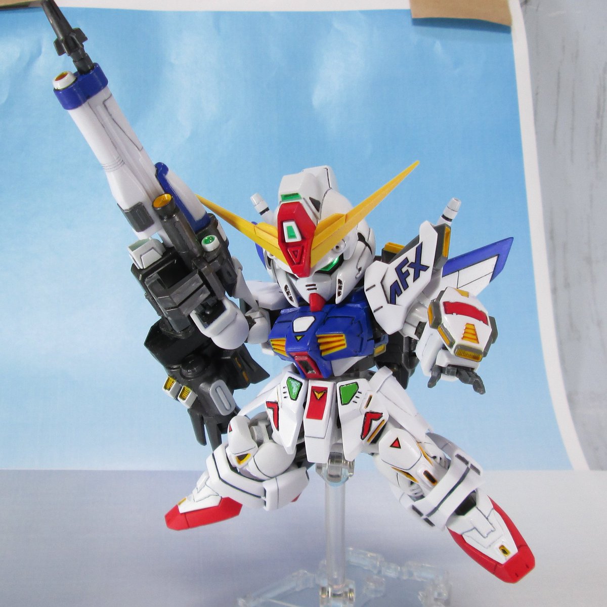 Odds Souvenir Rx 99ネオガンダム2号機完成 Lgbb武者號斗丸の顔 戦士242ゴッドガンダム の頭 Hg局地型ガンダムを芯に1 100ネオガンダムの外装切り貼りがメインです 以下コメント続きます 俺sd作ってるぜ ガンプラ改造